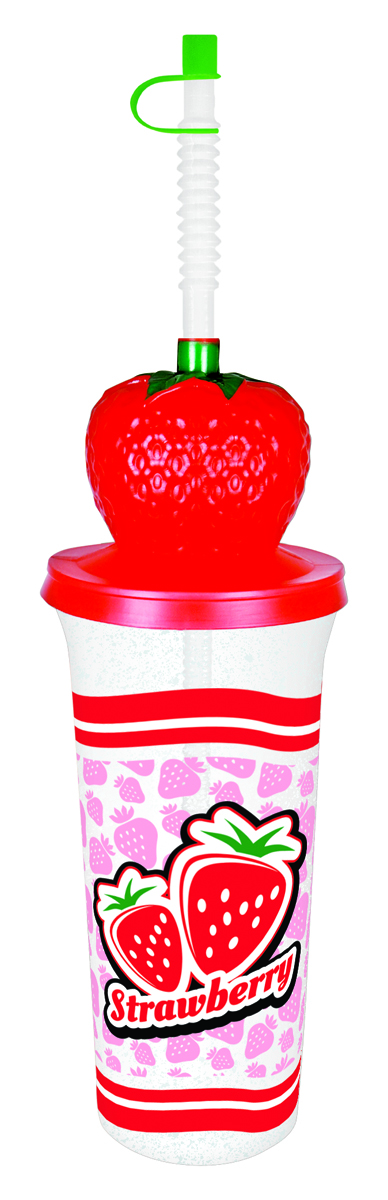 32 oz Strawberry Top Souvenir Cup